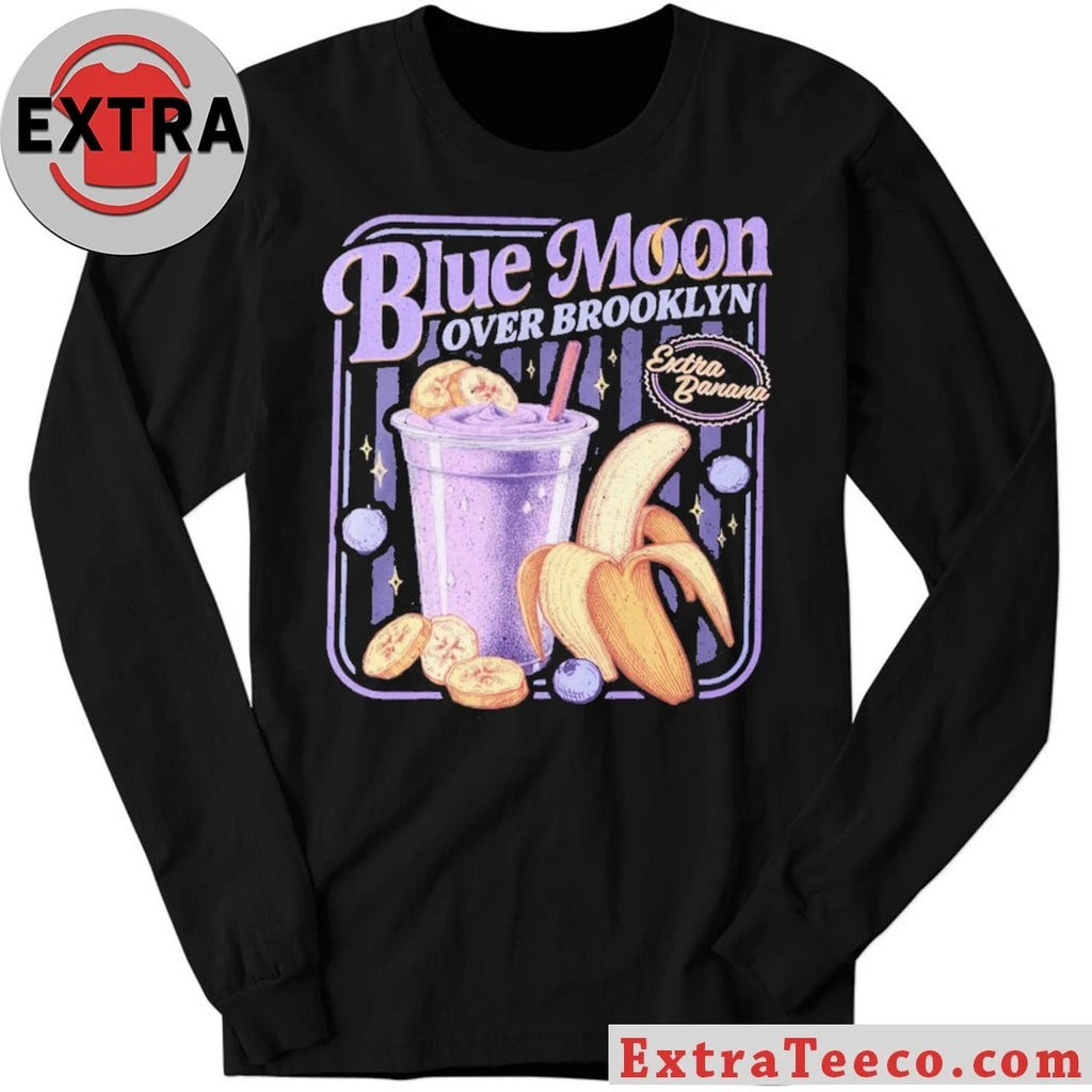 Blue Moon Over Brooklyn Extra Banana graphic t-shirt