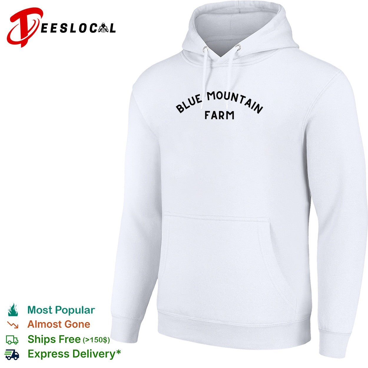 Blue mountain farm shirt