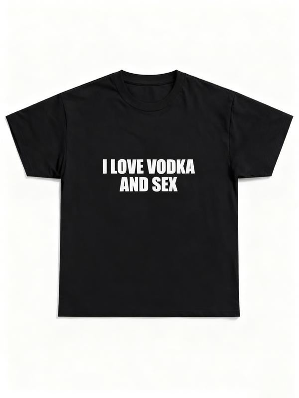 Bold Graphic Letter Print Long Sleeve Fitted Tee, Casual Streetwear Design, Daily Wear Fashion Top for Men & Women...