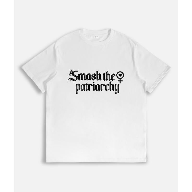 Bold and Feminist - themed T - Shirt: "Smash the Patriarchy" Hoodie, Sweatshirt | PodTeesHub.com