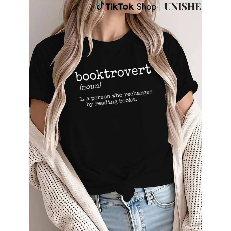Booktrovert Graphic Shirt for Reading Enthusiasts Hoodie, Sweatshirt | PodTeesHub.com