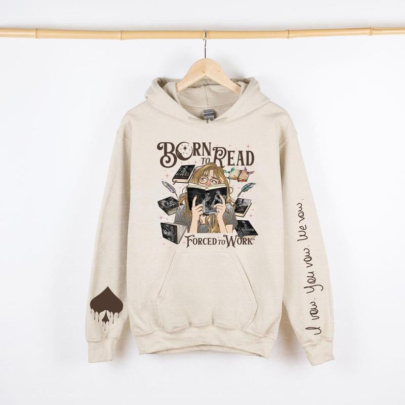 Born To Read LORDS Forced To Work Shirt, The L.o.r.d.s Series Sweatshirt, Shantel Tessier Book Shirt, Bookish Gift for...