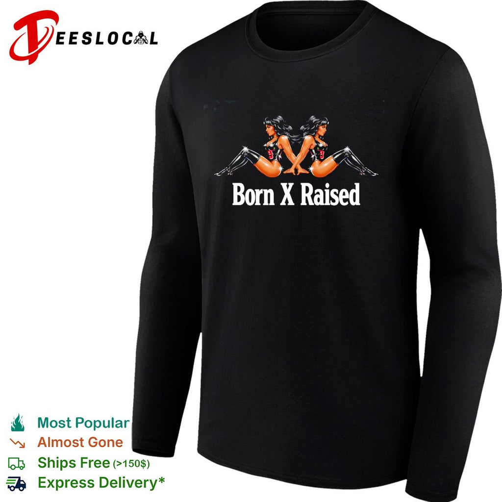 Born x Raised two women number 9 jerseys back to back shirt