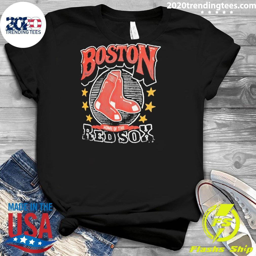 Boston Home Of The Red Sox Logo Vintage Shirt