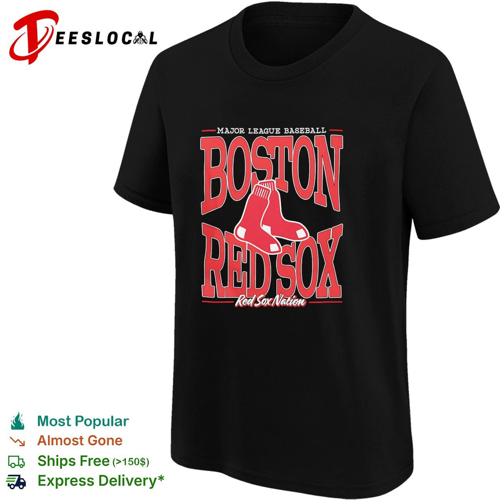 Boston Red Sox Major League Baseball nation socks shirt