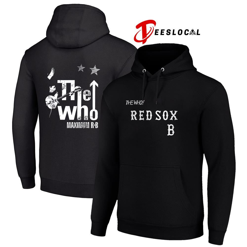 Boston Red Sox The Who Maximum R B North American Farewell tour graphic shirt
