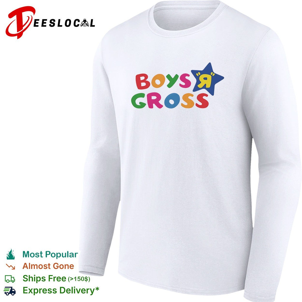 Boys R gross star shirt