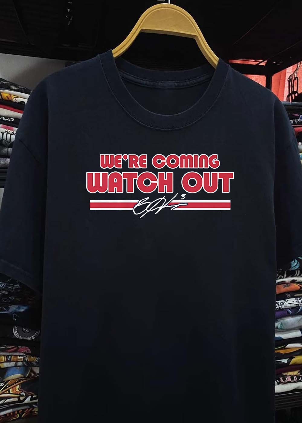 Brad Beal Signature We Are Coming Watch Out Washington Wizards T-Shirt