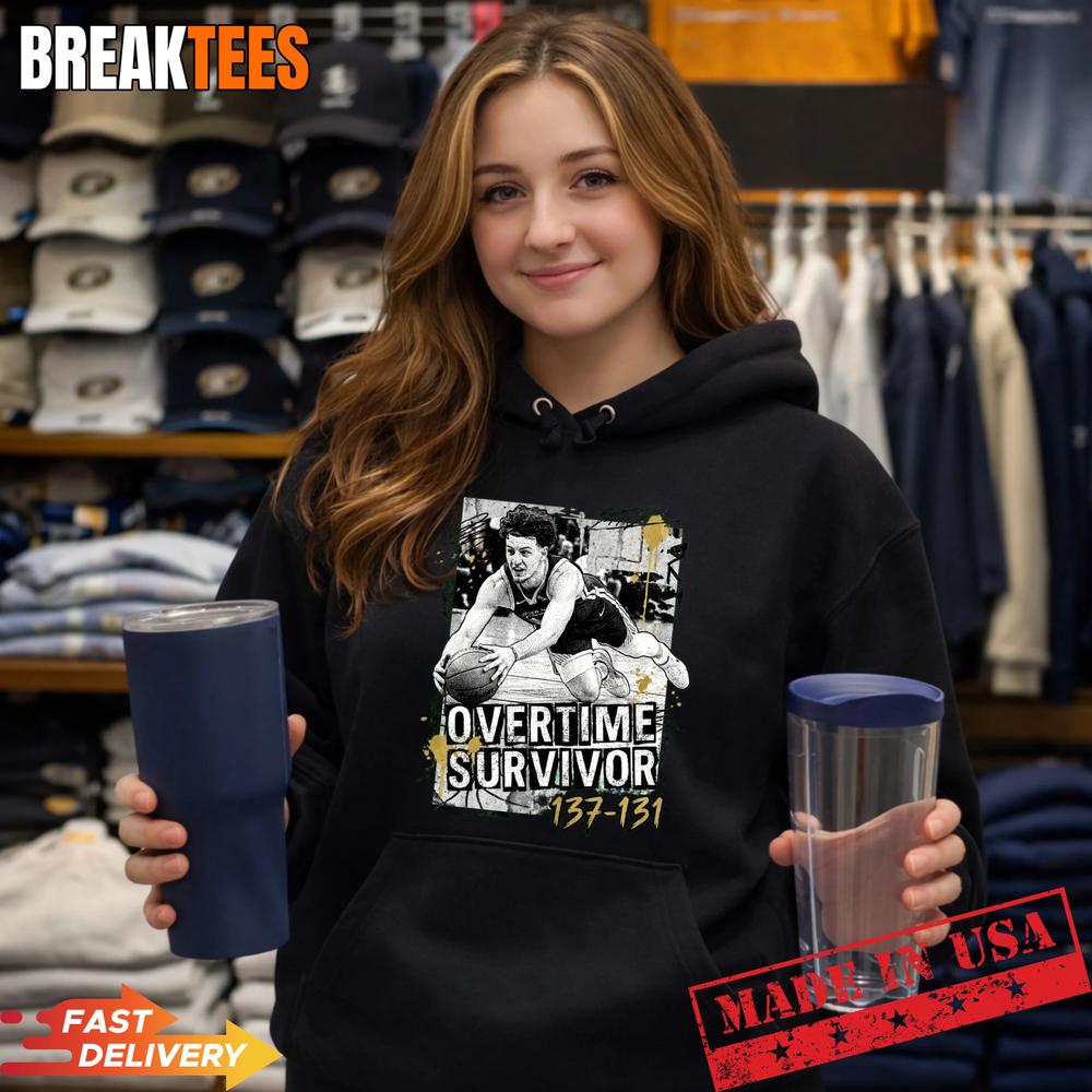 Brandin Podziemski Overtime Survivor 137-131 Basketball Graphic Shirt