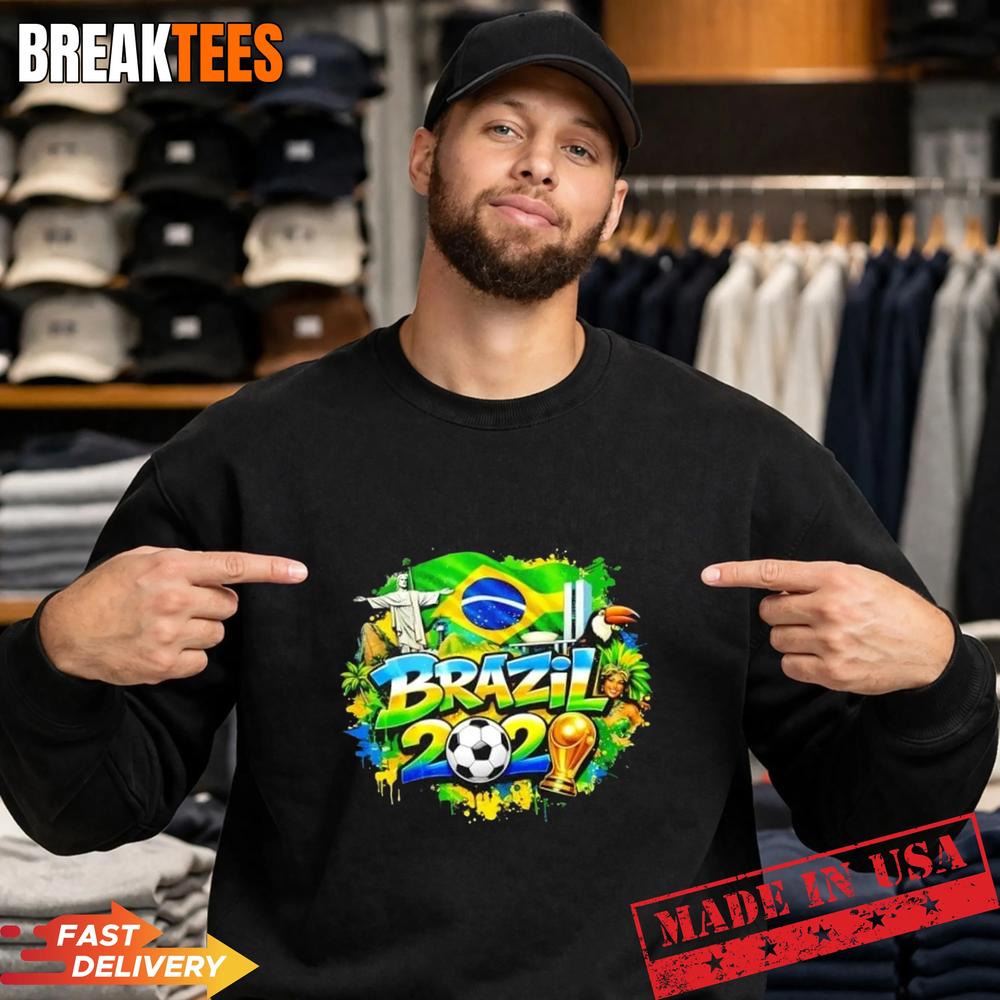 Brazil North America Soccer Tournament 2026 T-Shirt