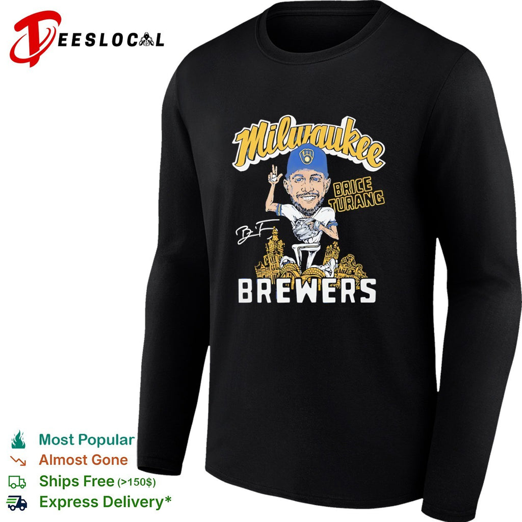 Brice Turang Milwaukee Brewers MLB shirt