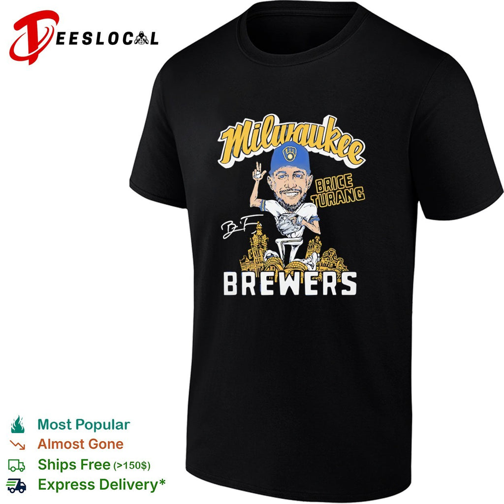 Brice Turang Milwaukee Brewers MLB shirt