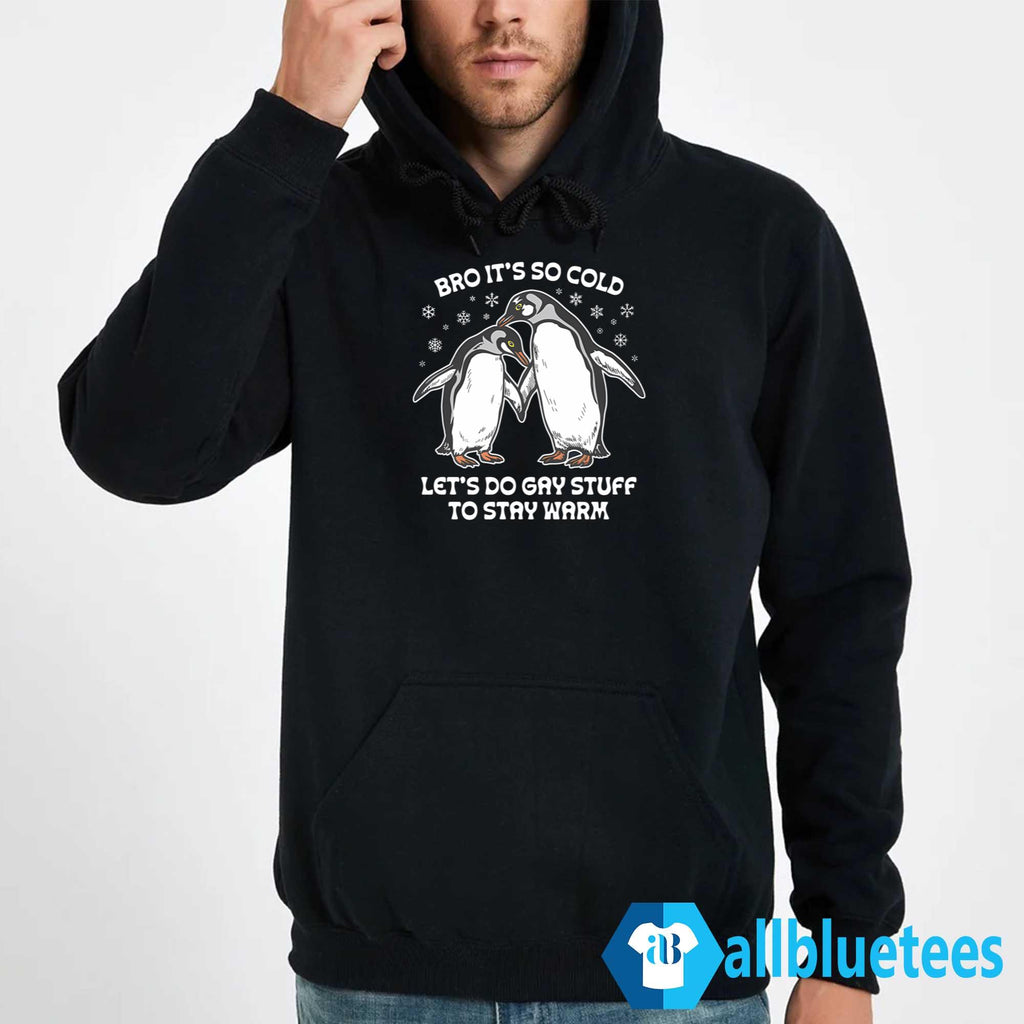 Bro It’s So Cold Let’s Do Gay Stuff To Stay Warm Shirt