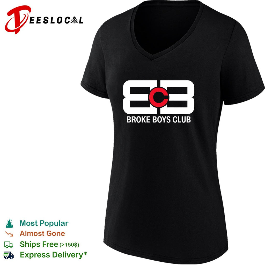 Broke Boys Club BBC logo parody shirt