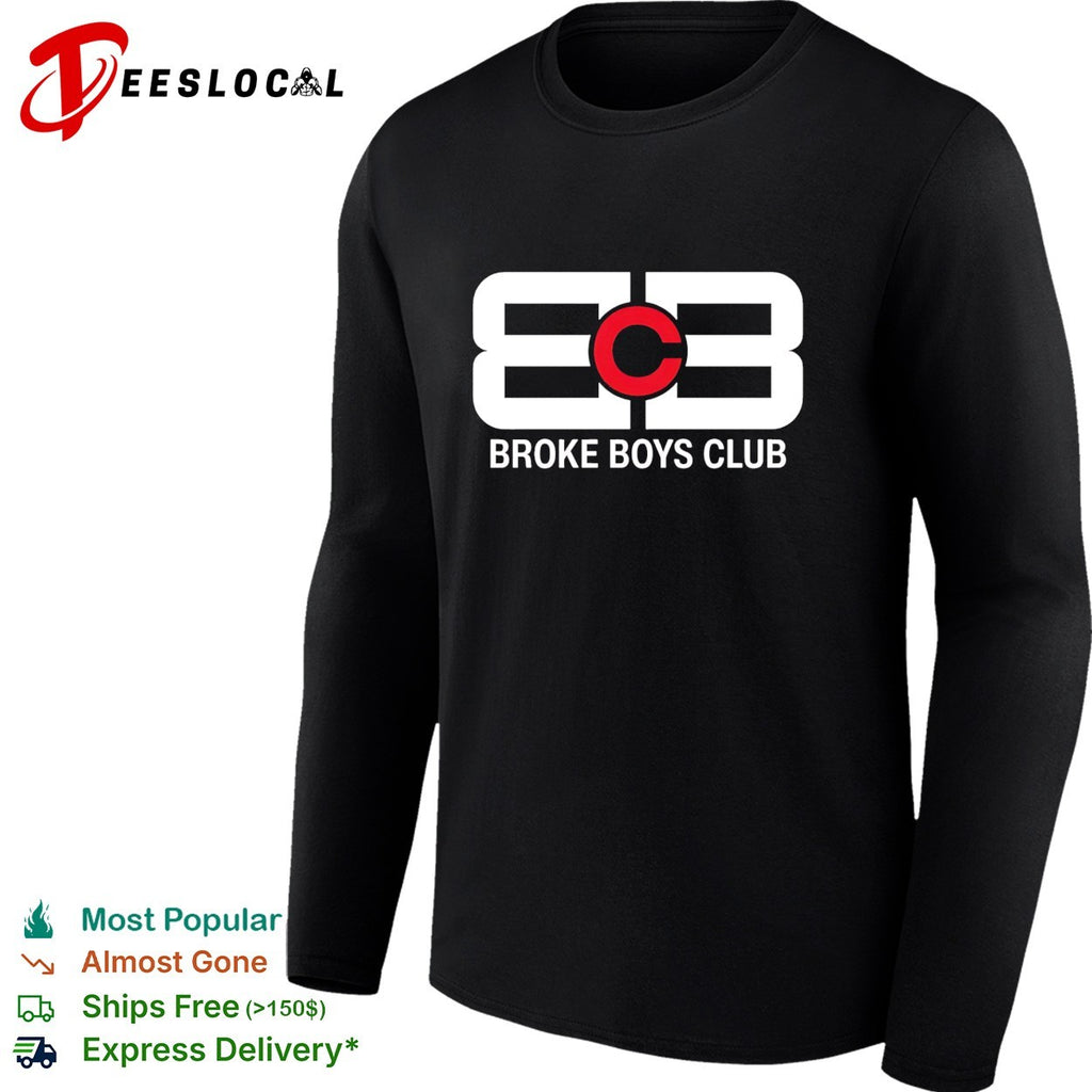 Broke Boys Club BBC logo parody shirt
