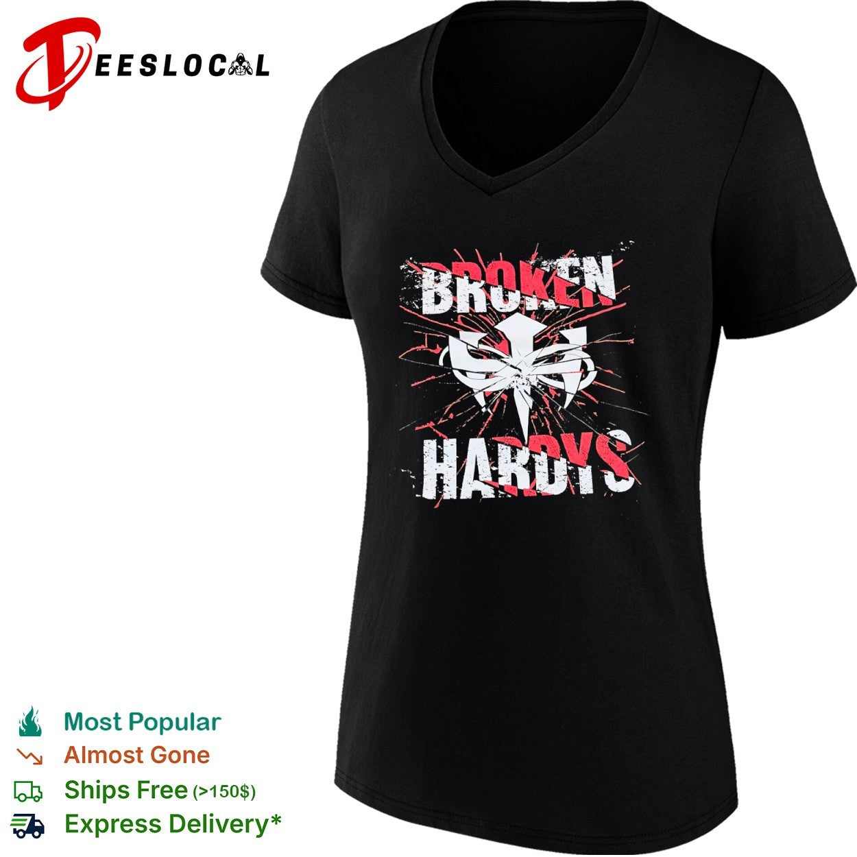 Broken Hardys Matt Hardy Jeff Hardy TNA Impact Wrestling Professional Wrestling shirt
