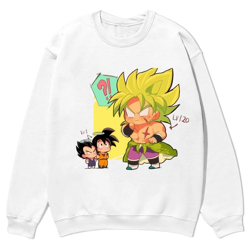 Broly Unisex FallFreshness outfits men streetwear 80s 90s graphic tees cotton Anime funny 300g sweatshirt men gifts Hoodie