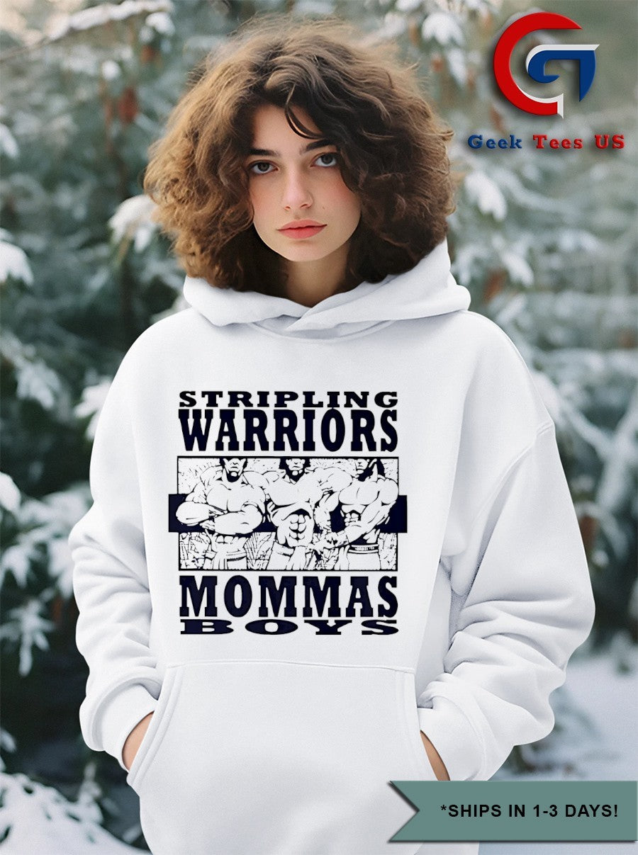 Bryce Harper wearing Stripling Warriors Mommas Boys shirt
