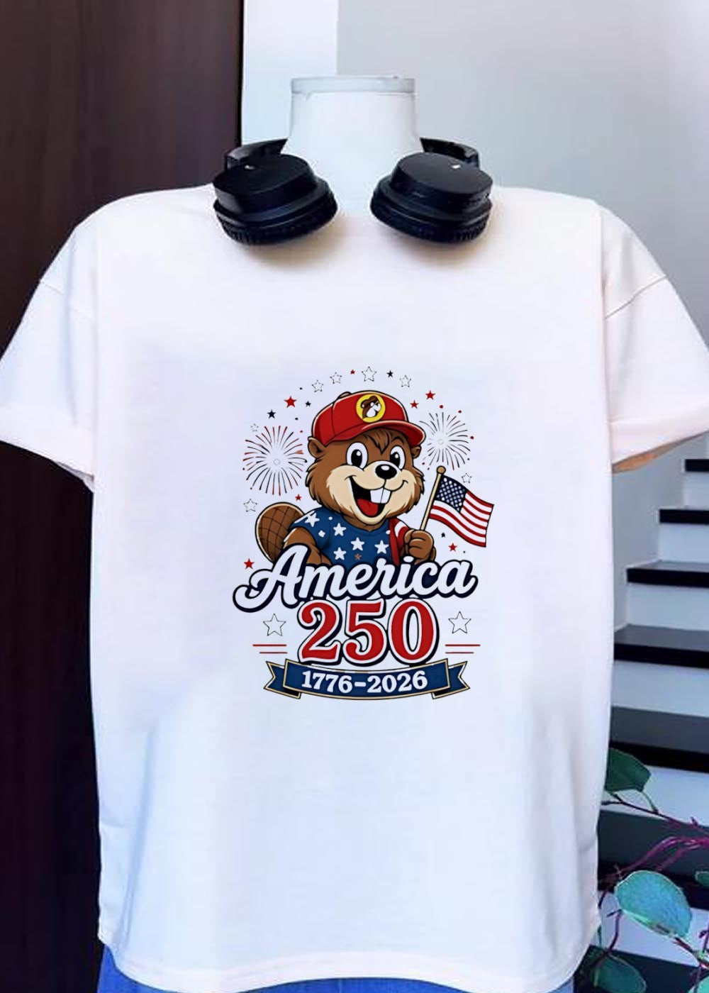 Buc-ee’s Patriotic America 250 Celebration 1776-2026 USA T-Shirt