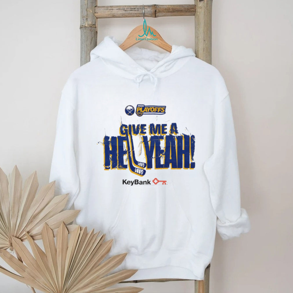 Buffalo Hockey Give Me A Hell Yeah 2026 Playoffs T Shirt