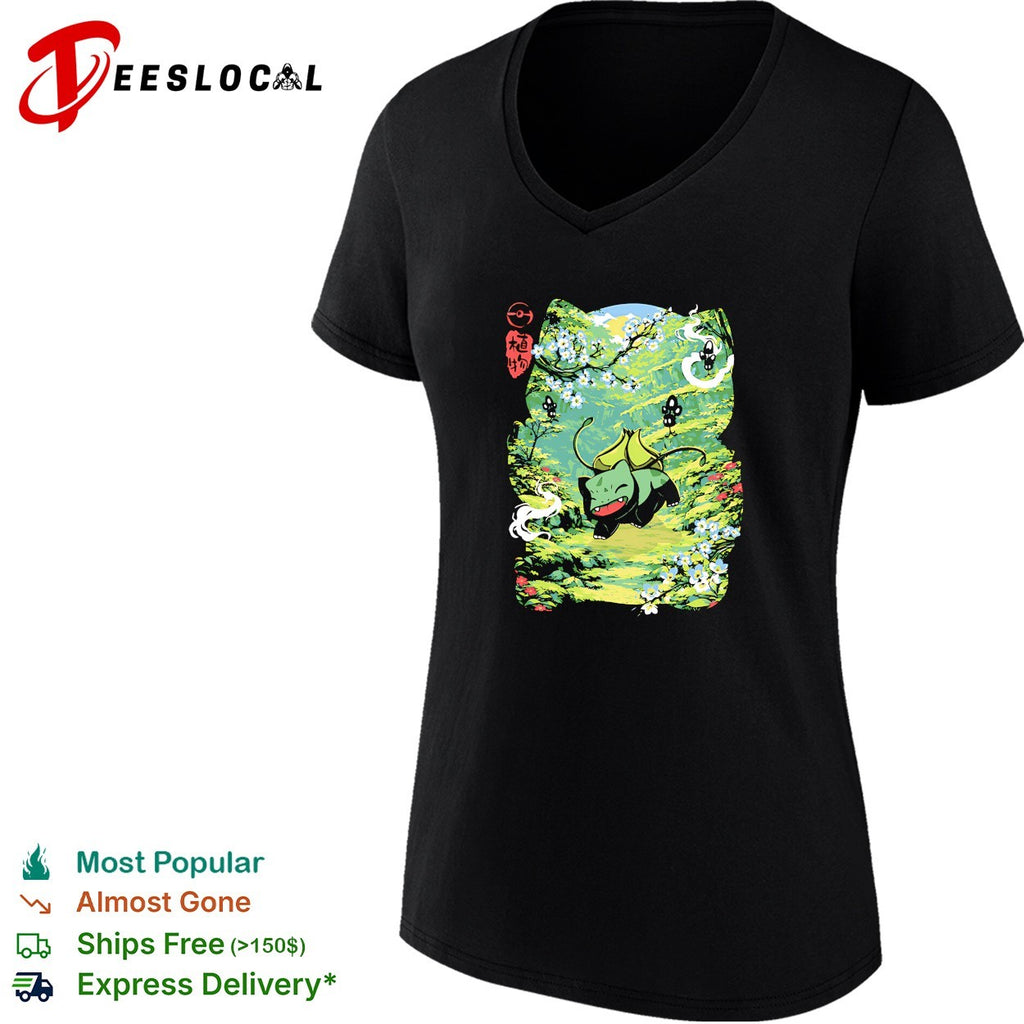 Bulbasaur Joy Among the Leaves vintage shirt