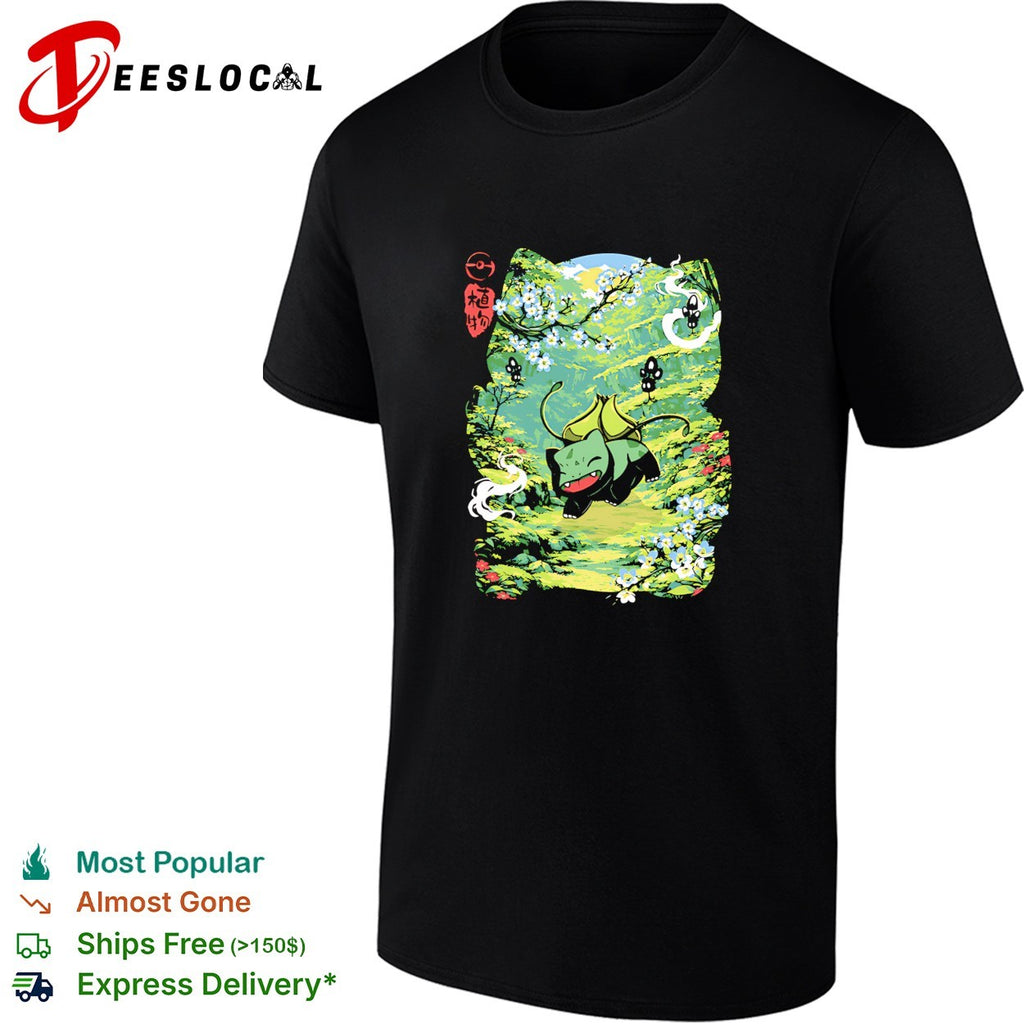 Bulbasaur Joy Among the Leaves vintage shirt