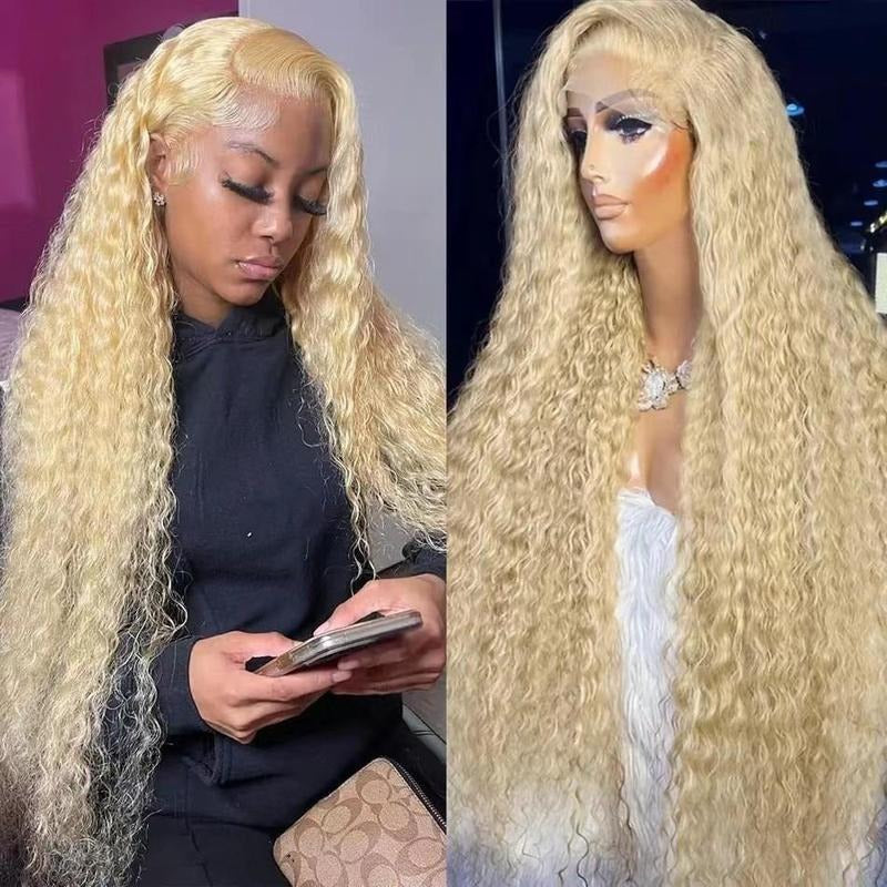 Burmese Curly Glueless Wigs 13*4 HD Lace Front Wigs Human Hair Glueless Wear and Go Nautural Color 30 Inch T-Shirts,...