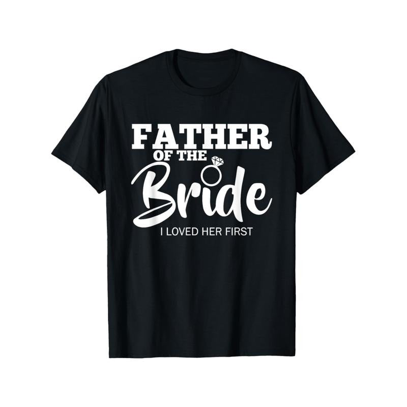 Burning ManFather Of The Bride T Shirt With Geometric Print 100 Cotton Crew Neck Short Sleeve Casual Tee For Mens Wedding...
