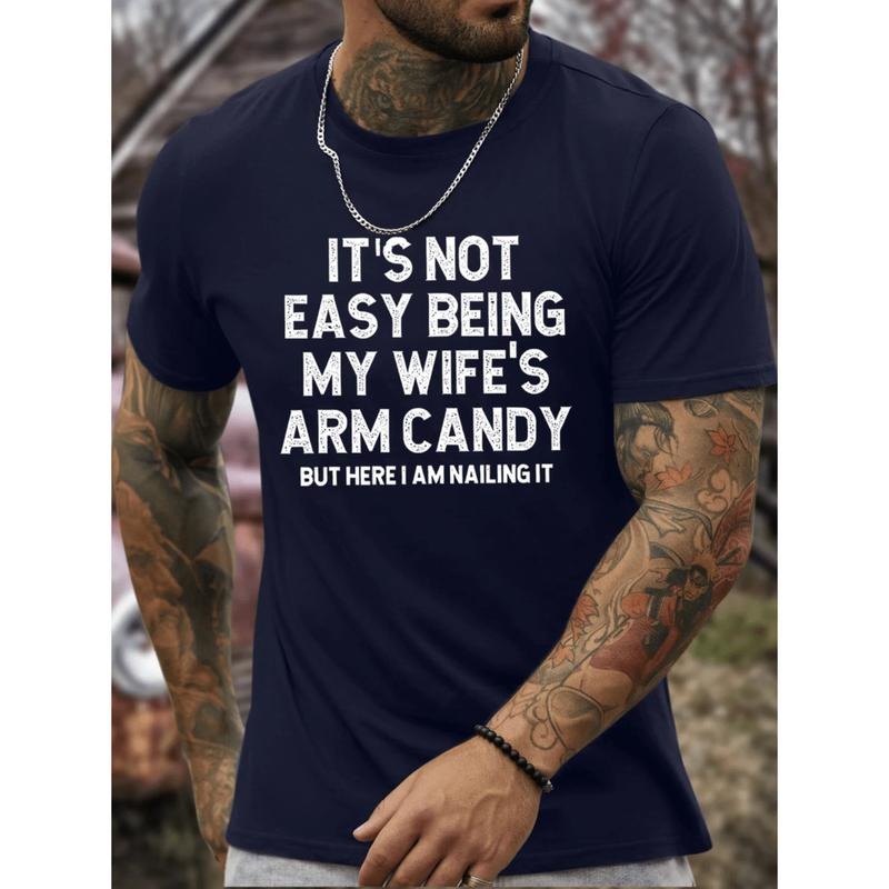 Burning ManStylish Mens Graphic T Shirt With Letter Print For Summer Casual Wear And Sports Comfortable Crew Neck Short...