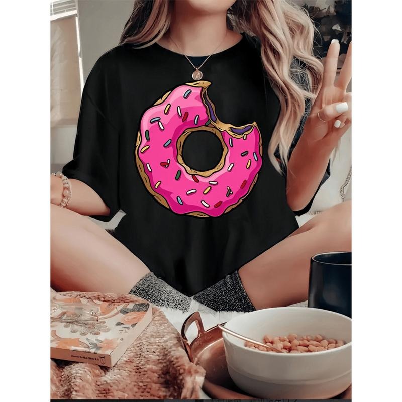 Burning ManWomen Casual Short Sleeve T-Shirt With Vibrant Graphic Print Round Neck Machine Washable For Leisure Wear...