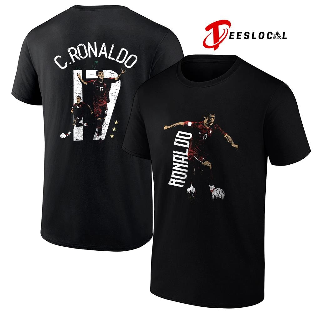C Ronaldo World Cup USA pose graphic shirt
