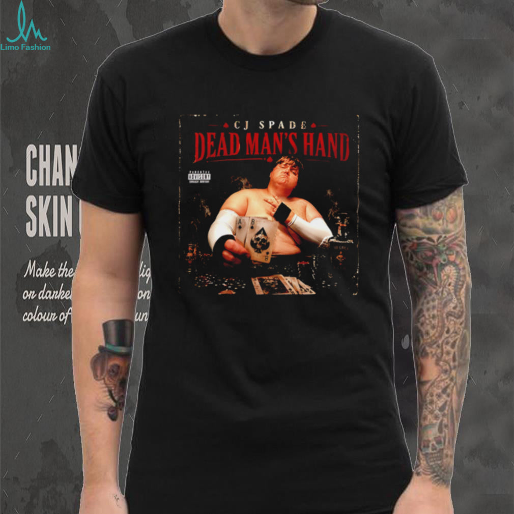 CJ Spade dead man’s hand graphic cool shirt