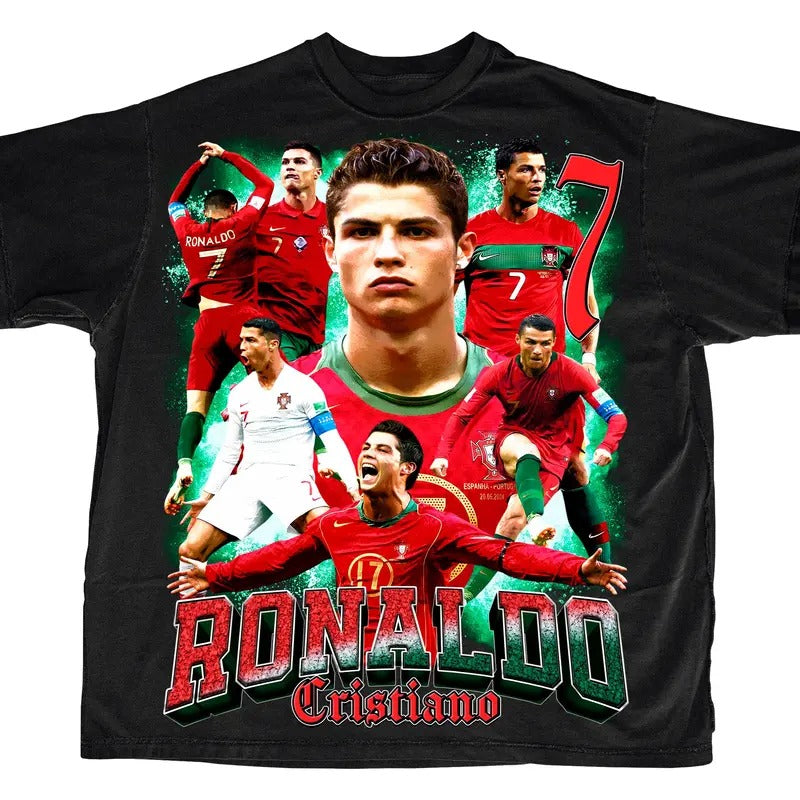 CRISTIANO RONALDO GRAPHIC TEE Hoodie, Sweatshirt | PodTeesHub.com