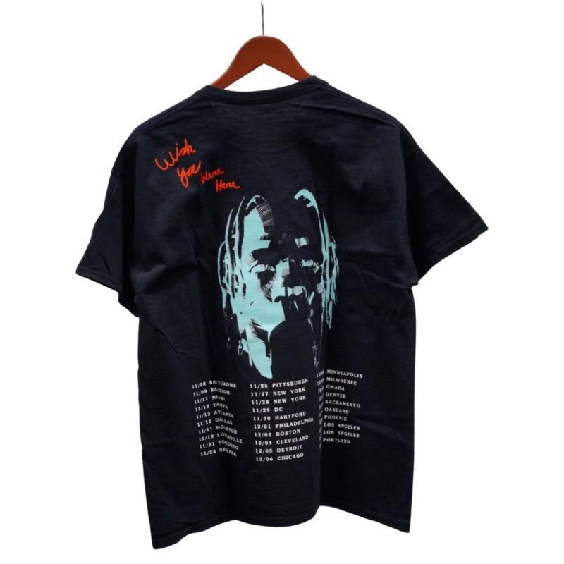 Cactus Jack Astroworld Tour Tee Black 93665-229 Men's Size S-2XL Regular Fit Casual Wear Authentic High-Quality Shirt...