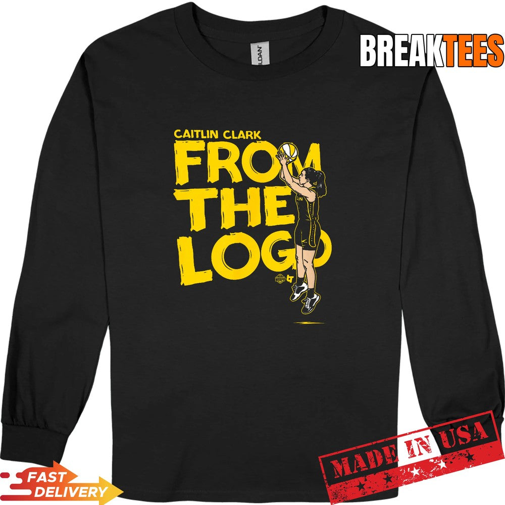 Caitlin Clark From The Logo Indiana Basketball Shirt