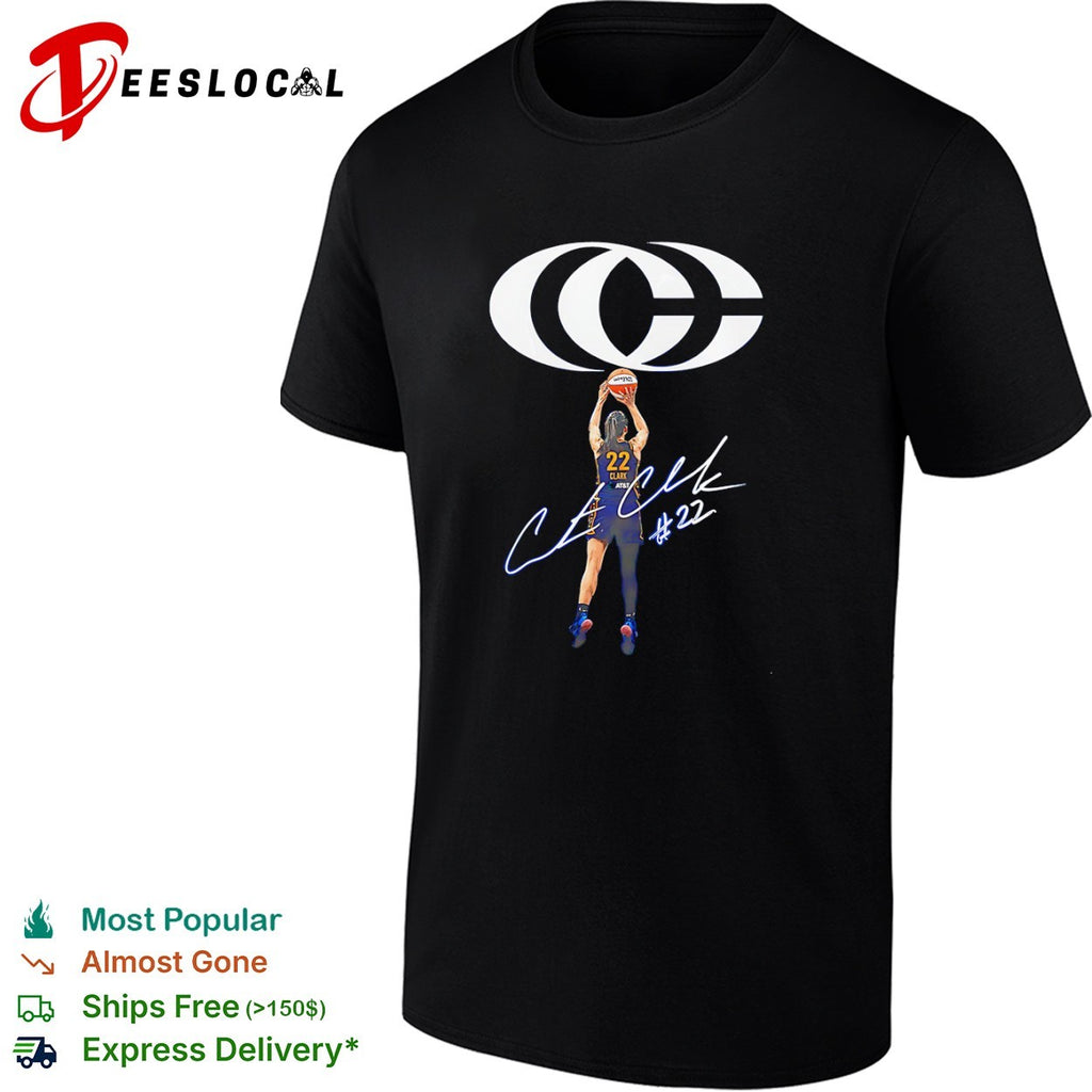 Caitlin Clark Indiana Fever WNBA signature shirt