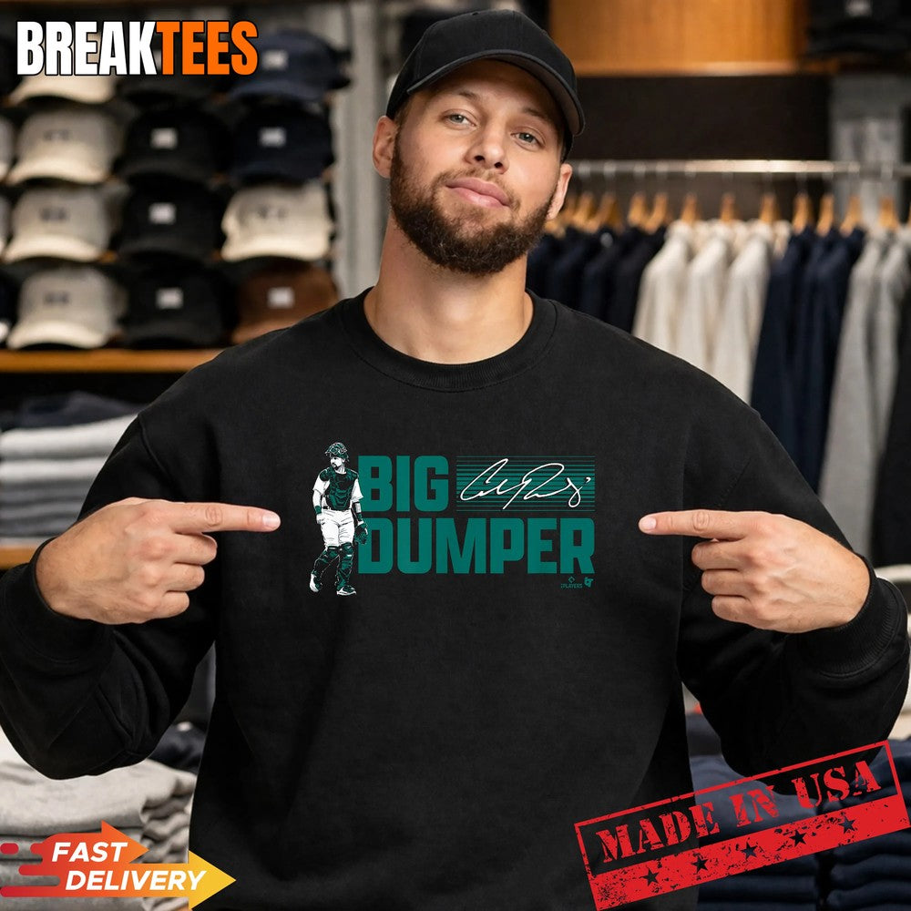 Cal Raleigh Big Dumper Seattle Baseball Shirt