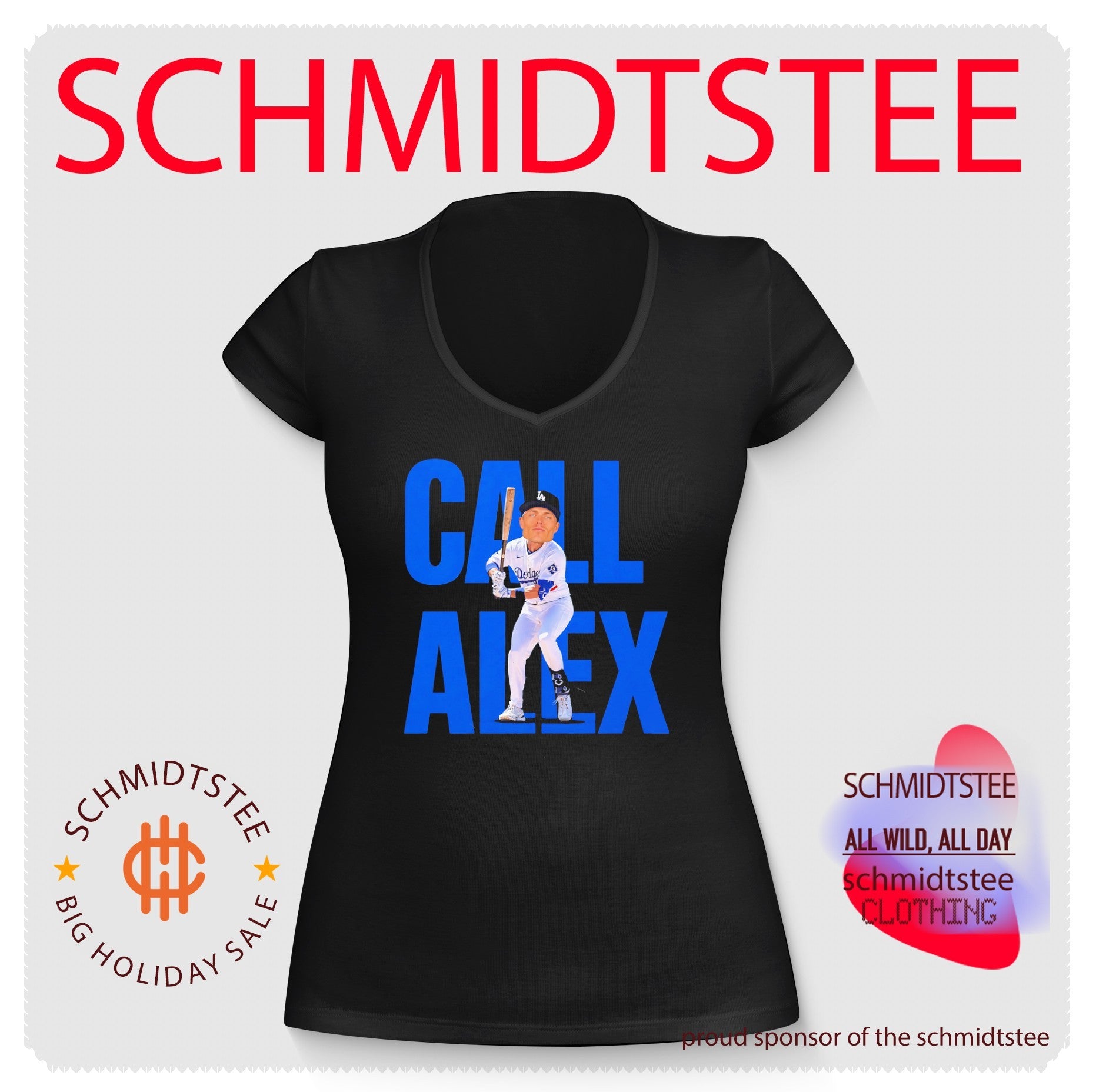 Call Alex Los Angeles Dodgers MLB Baseball caricature shirt