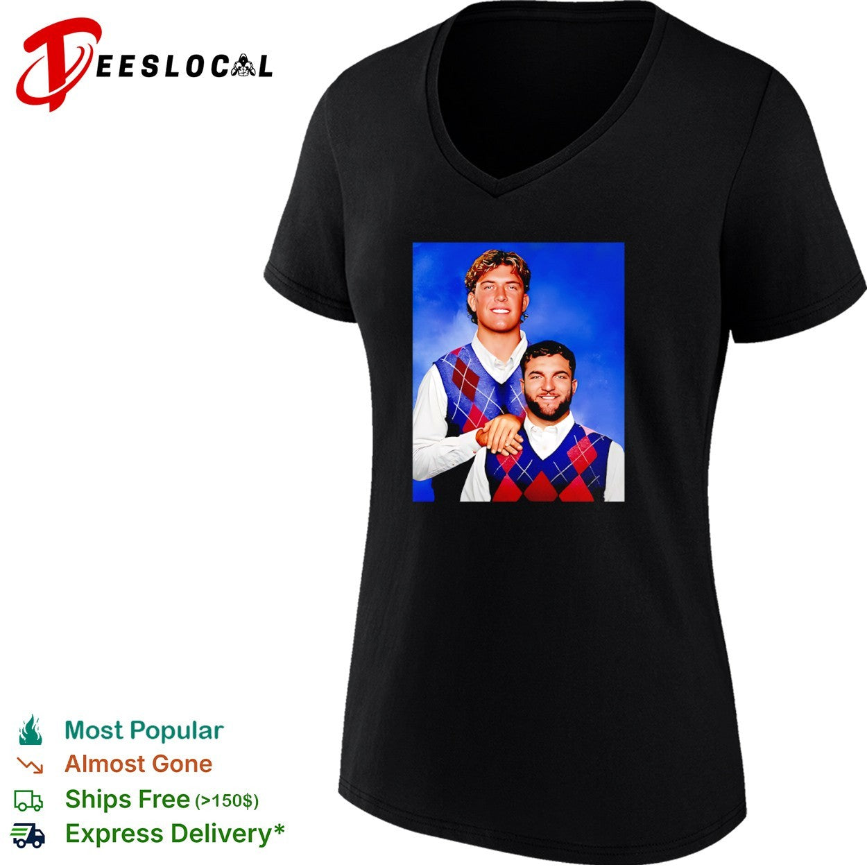Cam Skattebo and Jaxson Dart Step Brothers shirt