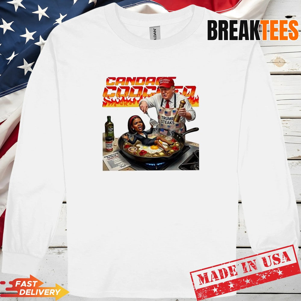 Candace Owens Cooked Trump Parody meme t-shirt