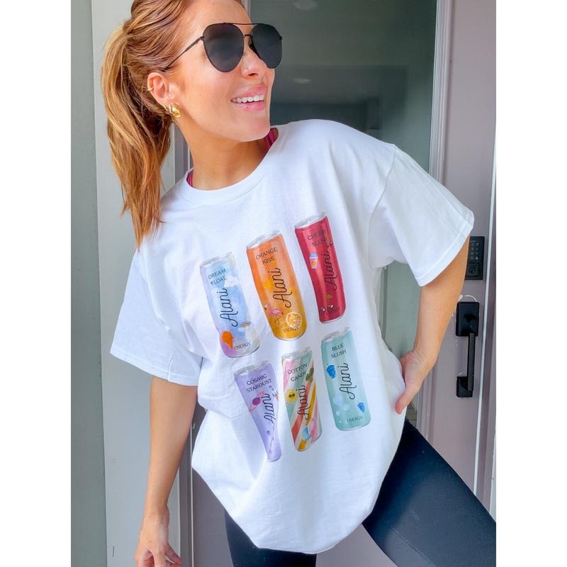 Cans Drink Graphic Top T-Shirts, Hoodie, Sweatshirt | PodTeesHub.com