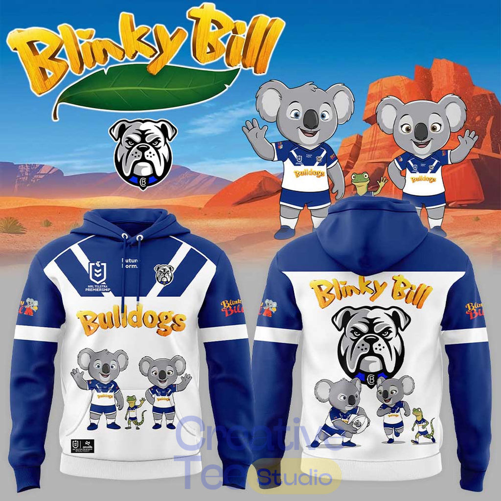 Canterbury-Bankstown Bulldogs x 2026 Blinky Bill Hoodie