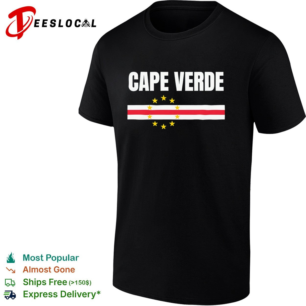 Cape Verde Flag shirt