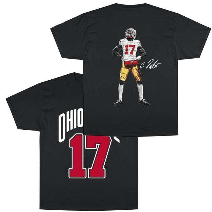 Carnell Tate Sweatshirt,  Ohio Football Shirt, OSU Hoodie | PodTeesHub.com