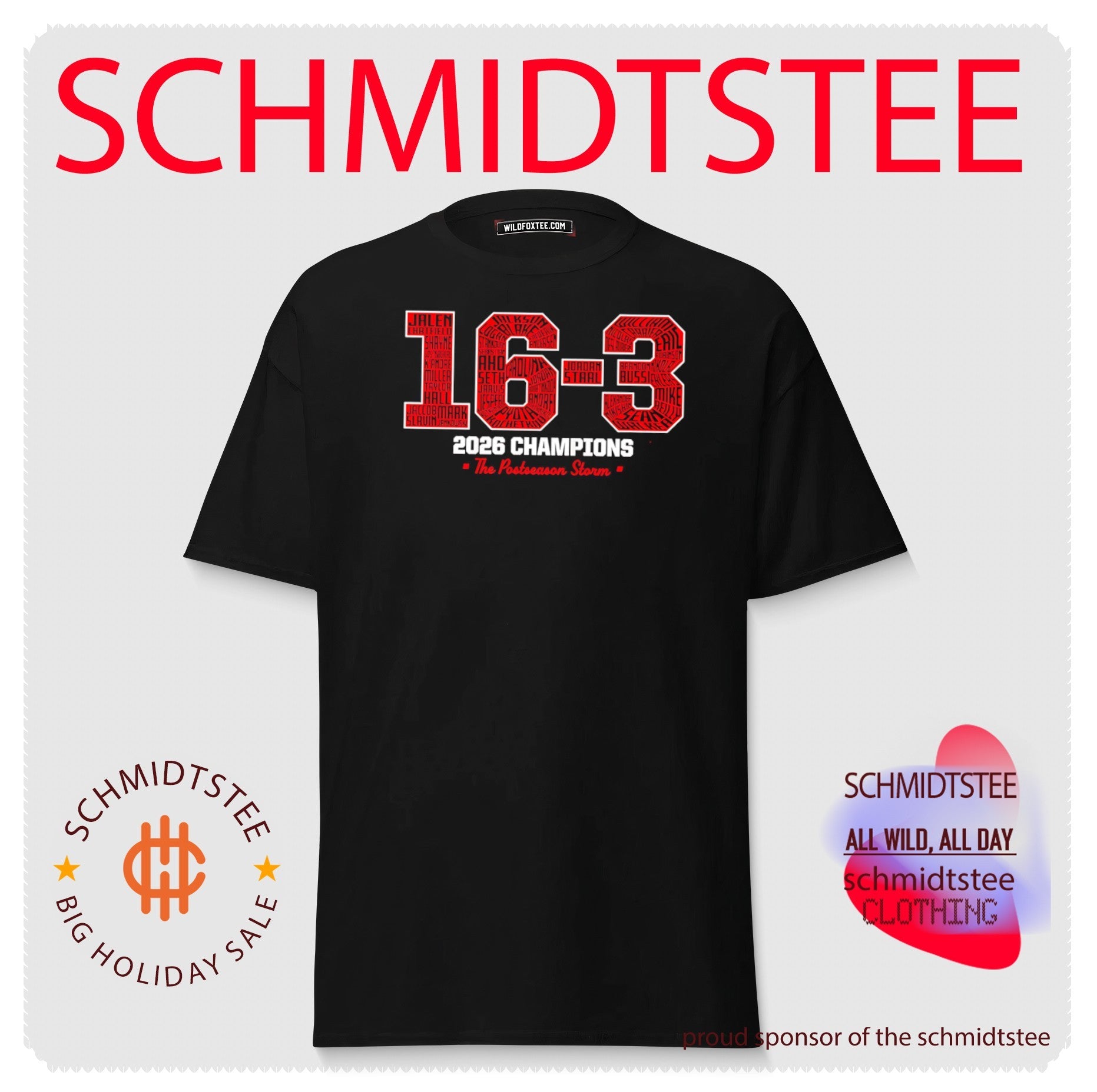 Carolina Hurricanes 16-3 2026 Champions The Postseason Storm shirt
