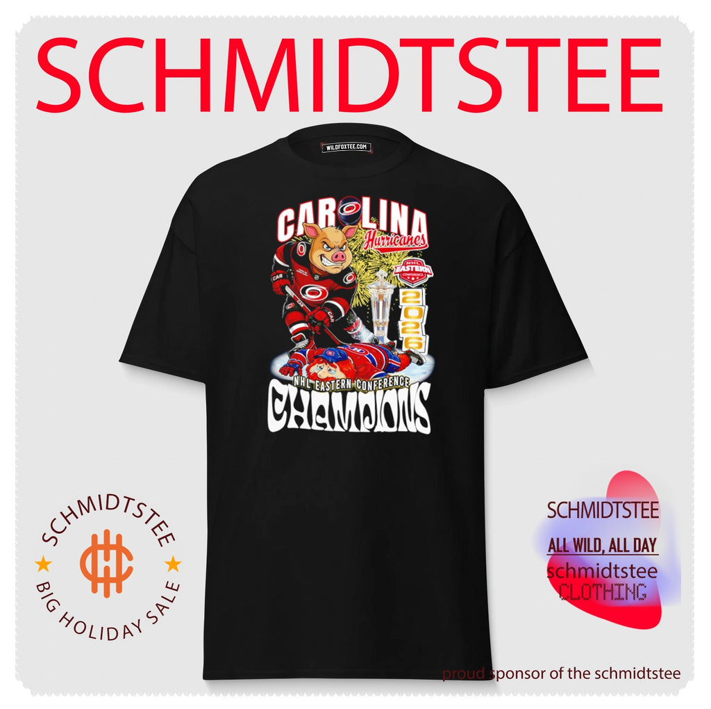 Carolina Hurricanes 2026 Eastern Conference Champions mascot shirt