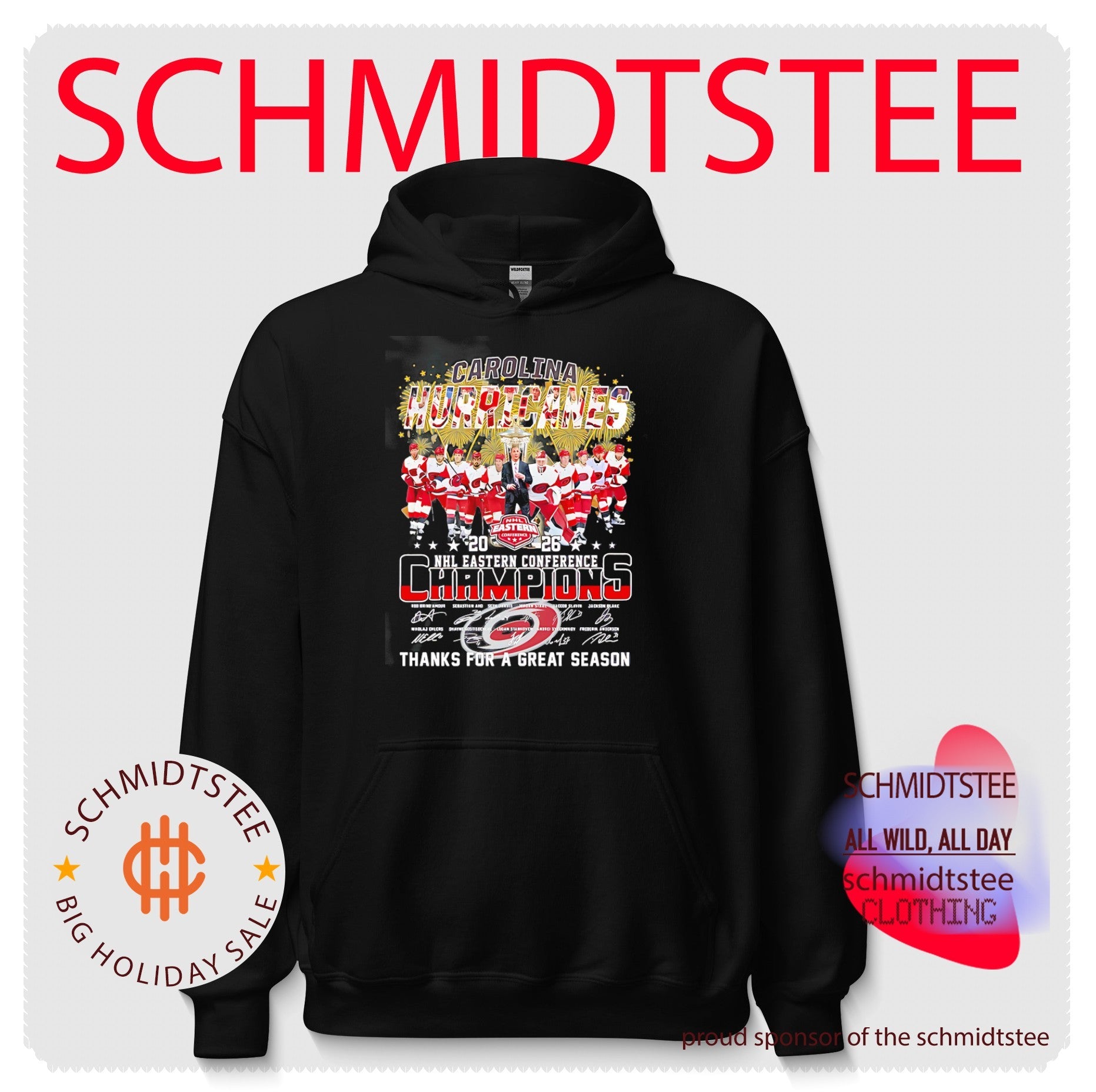 Carolina Hurricanes Eastern Conference Champions thanks for a great season signature shirt