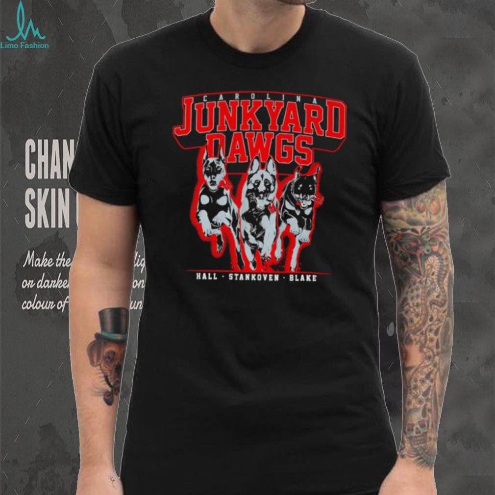 Carolina Junkyard Dawgs Hall Stankoven Blake Football T Shirt