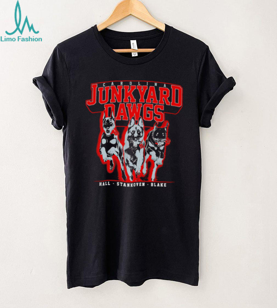 Carolina Junkyard Dawgs Hall Stankoven Blake Football T Shirt