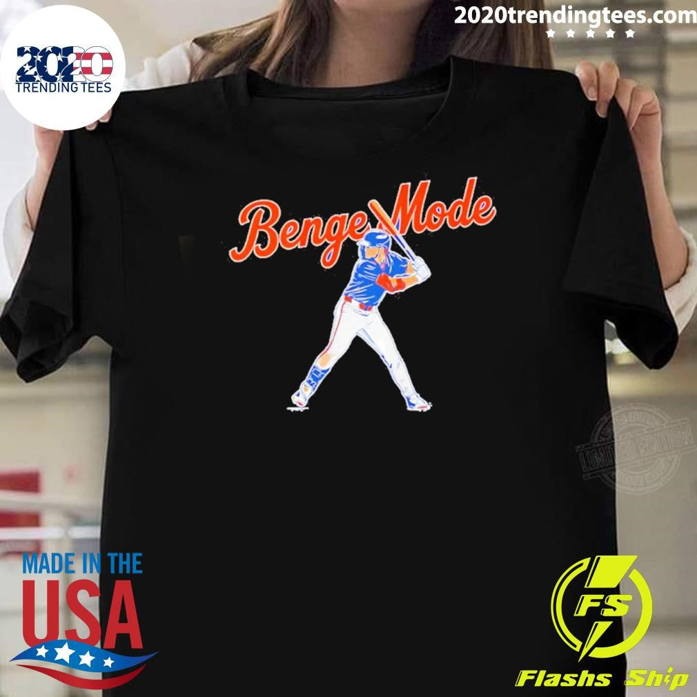 Carson Benge Mode New York Baseball 2026 Shirt